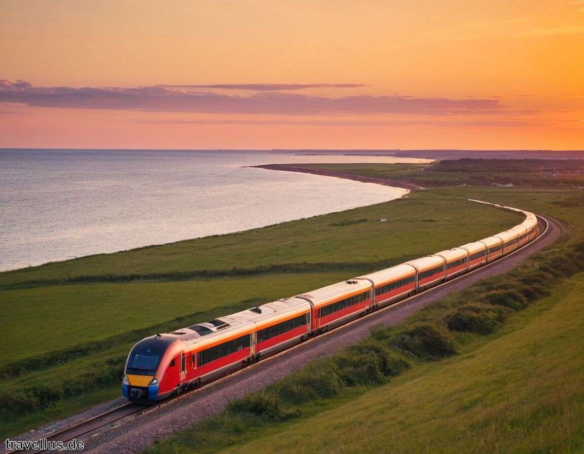 Nordsee-Route durch Dänemark - Interrail Routen die beliebtesten Strecken durch Europa für 2025