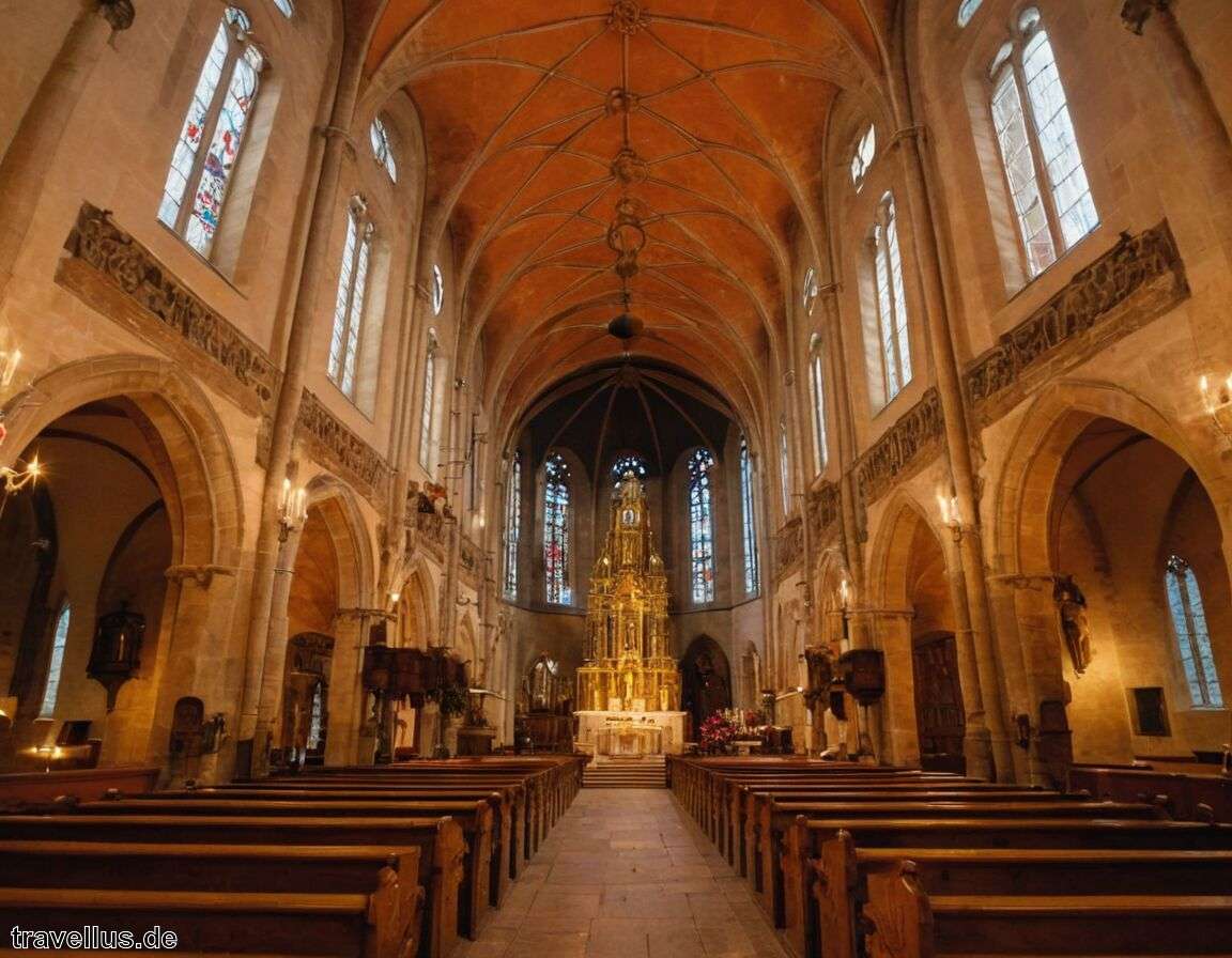 Stadtkirche St Severus: Barocke Architektur bewundern - Reisen nach Erfurt - Sehenswürdigkeiten Geheimtipps - Kultur erleben im Herzen Thüringens